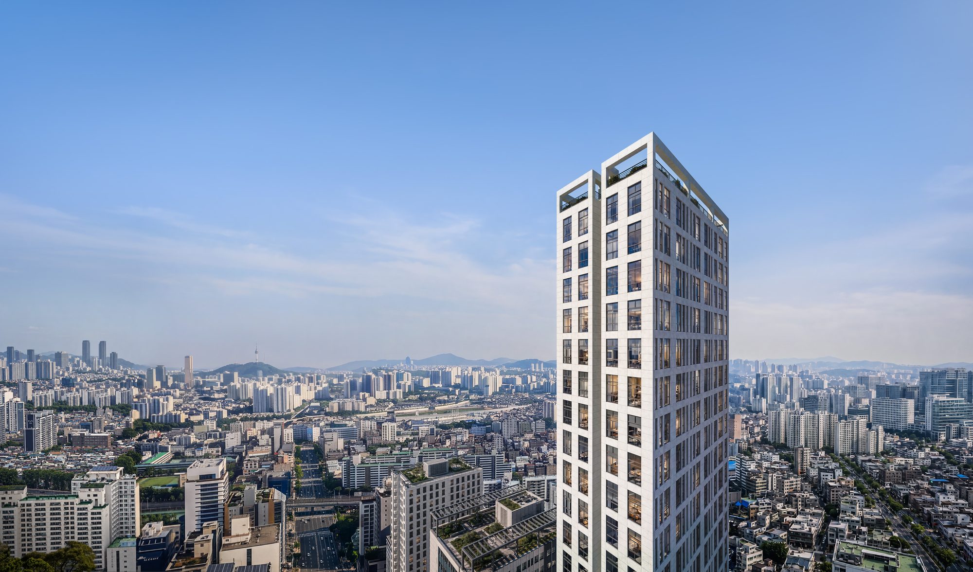 씨엘스톤 더 써밋 구로구청 조감도 (주간)